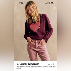 Sézane- La Chamade Sweatshirt